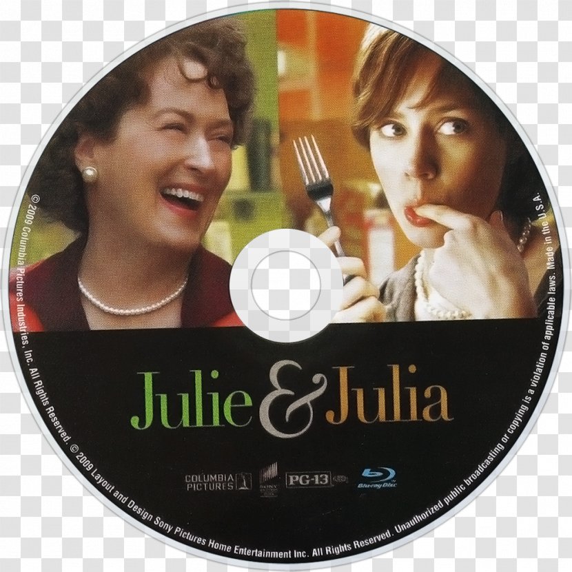 Meryl Streep Julie & Julia Compact Disc Blu-ray DVD Transparent PNG