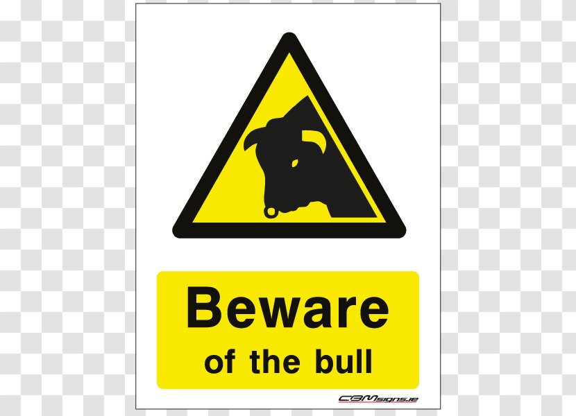 Traffic Sign Hazard Symbol Warning Landslide - Yellow - Bull Dog Transparent PNG