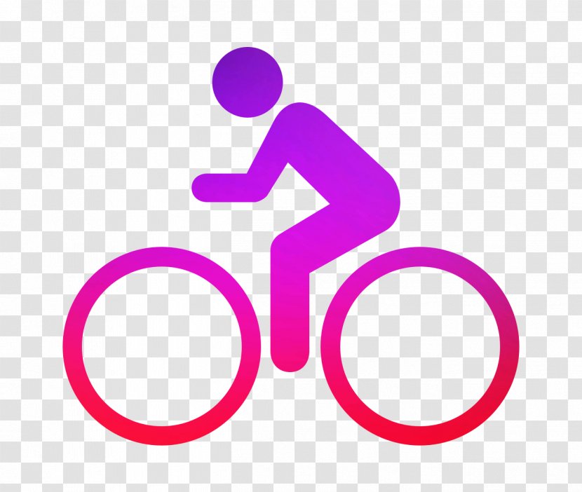 Bicycle Cycling Mountain Bike Trail Motorcycle - Symbol - Road Transparent PNG