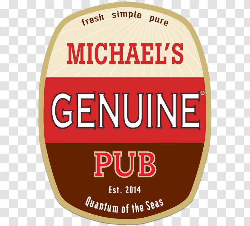 Logo Brand Font Product Michael's Genuine Food & Drink - Label - Lively Atmosphere Transparent PNG