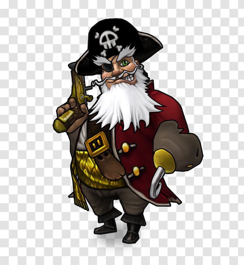 Pirate101 Santa Claus Piracy Wizard101 Swashbuckler - Fansite - Three-dimensional Characters Transparent PNG