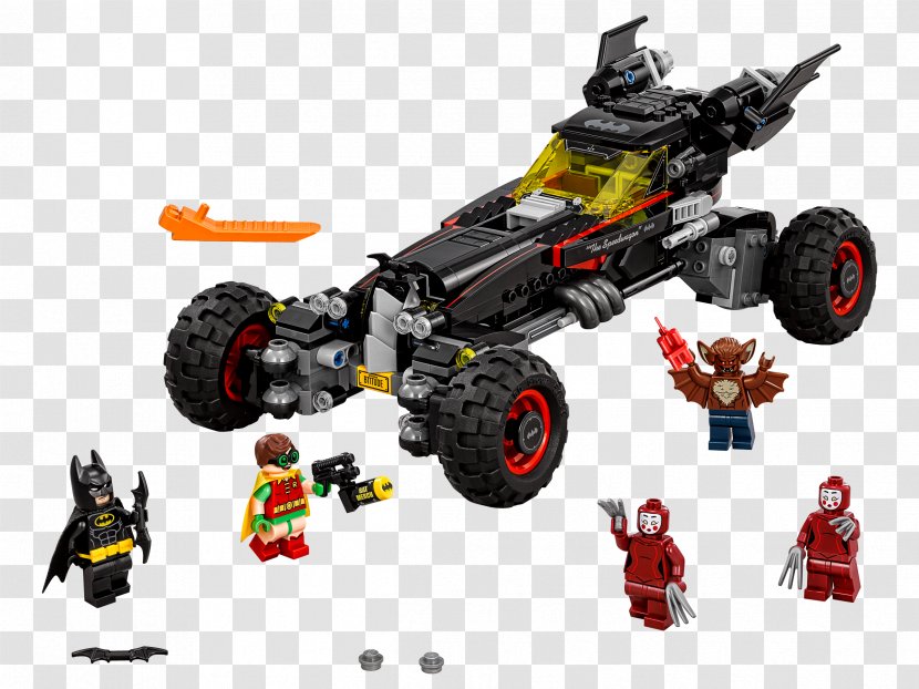 Batman Robin Man-Bat LEGO Batmobile - The Lego Movie Transparent PNG