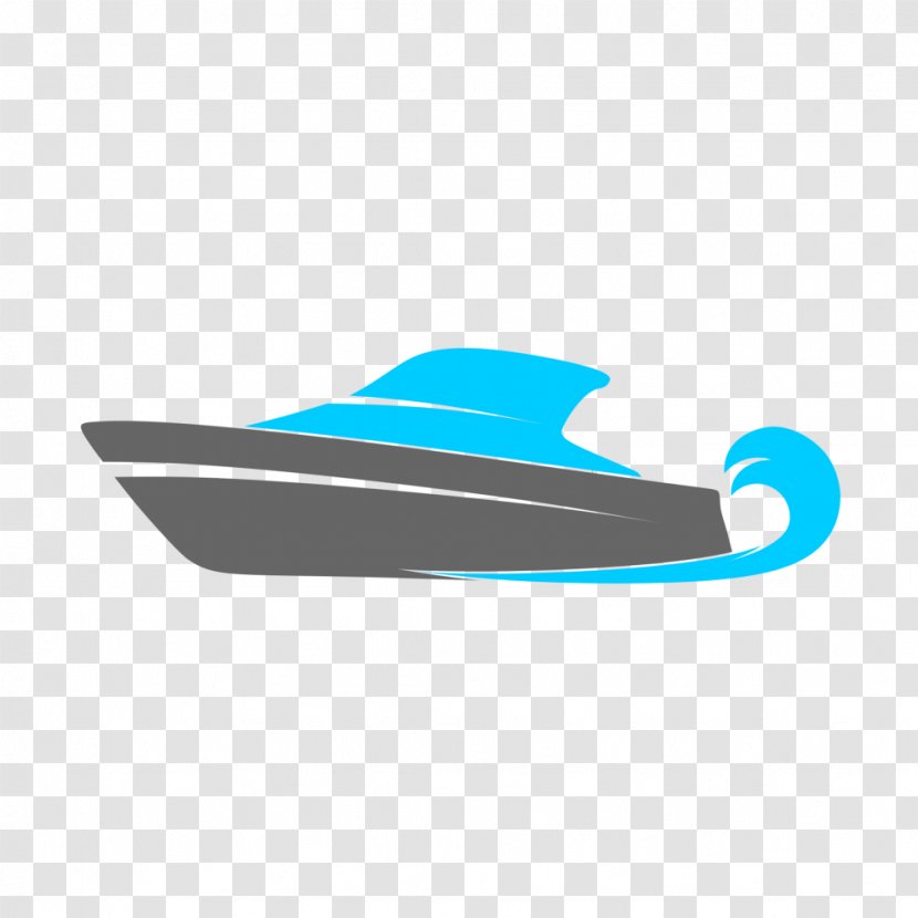 Logo Boat - Electric Blue - Motor Vector Transparent PNG