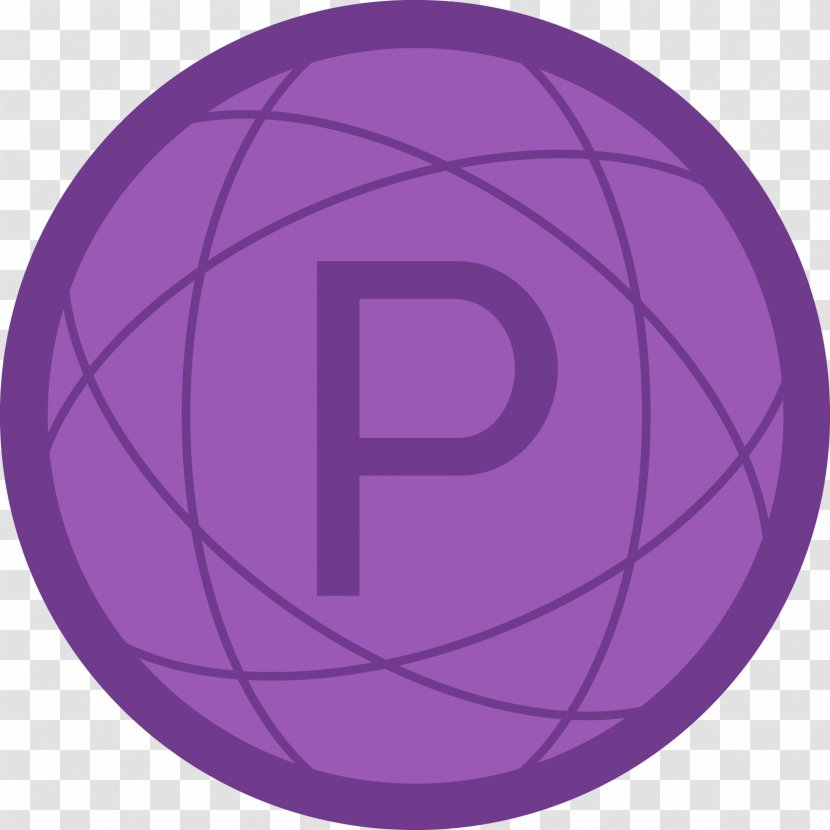 Circle Font - Violet Transparent PNG