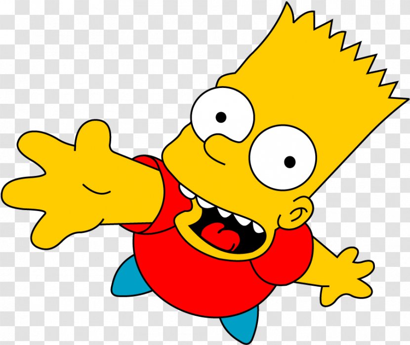 Bart Simpson Homer Lisa Marge - Yellow - Vector Transparent PNG