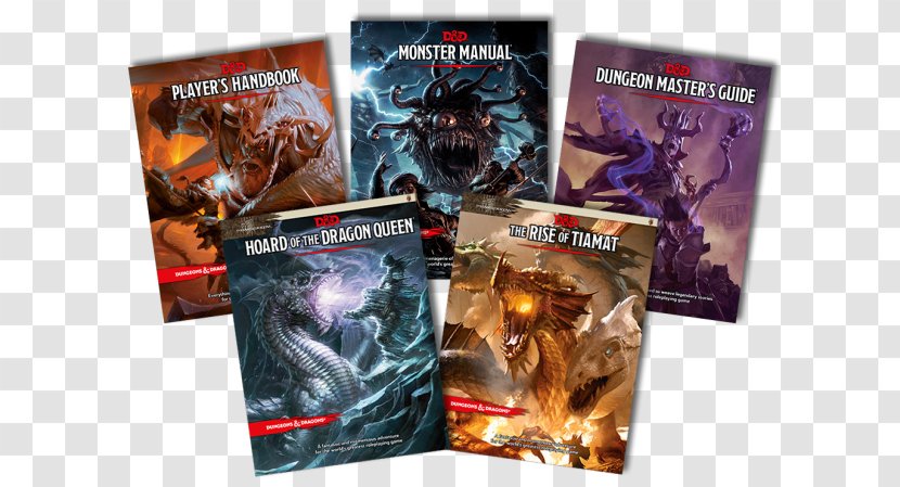 Dungeons & Dragons Hoard Of The Dragon Queen Tiamat Player's Handbook. 5th Edition Dungeon Masters Screen - Master Transparent PNG