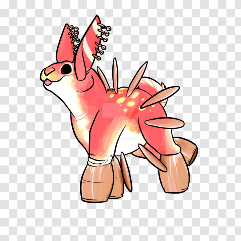 Horse Dog Chicken Finger Character - Red Fox Fawn Transparent PNG