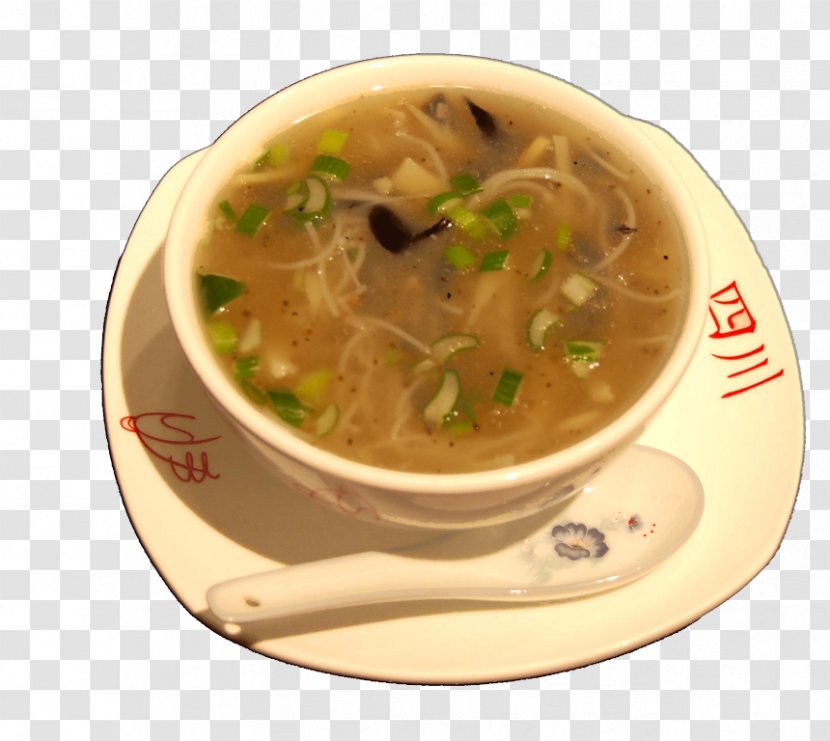 Chinese Cuisine Peking Duck Batchoy Hot And Sour Soup Pho - Food - Sichuan Transparent PNG