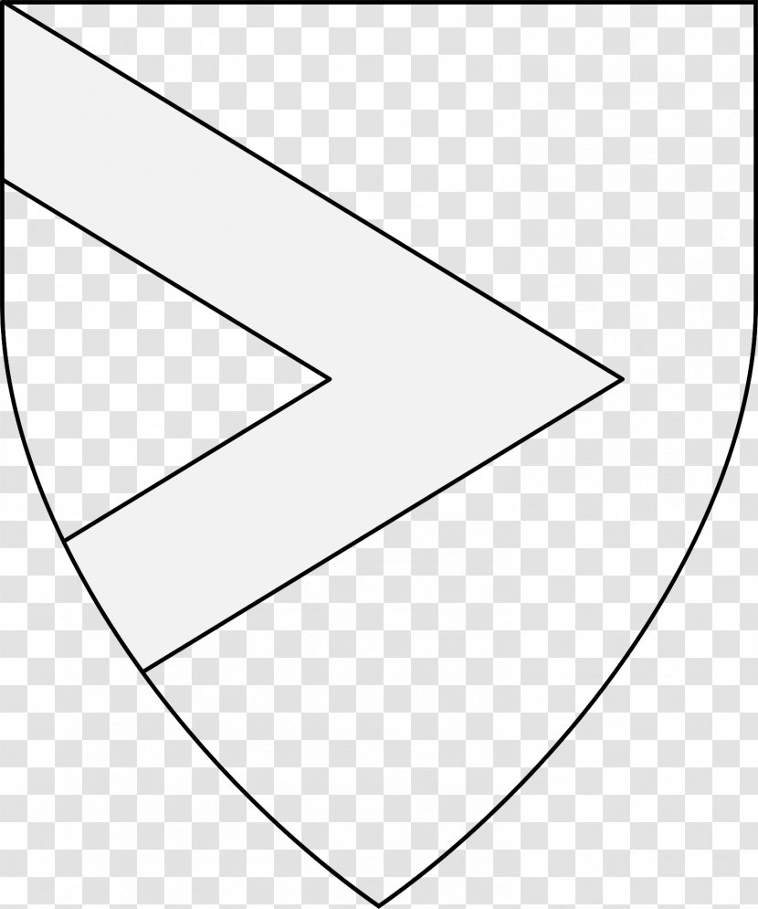 Triangle Circle Point Area - Black And White - Chevron Transparent PNG