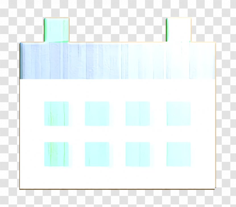 Calendar Icon Events Month - Rectangle - Azure Transparent PNG