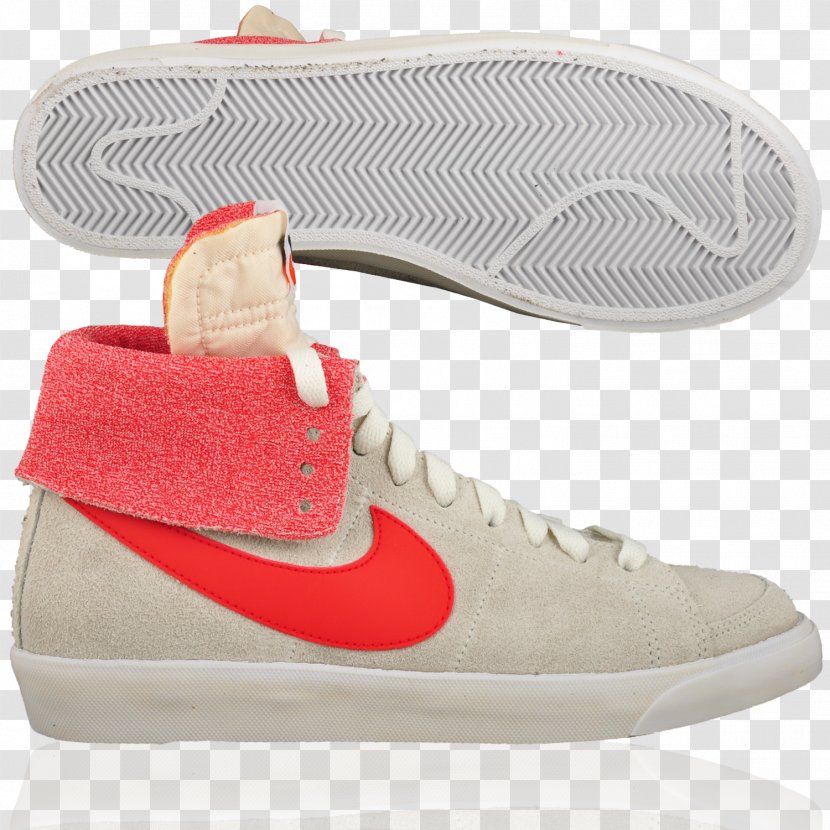 Sneakers Skate Shoe Nike Blazers - Skateboarding - Red High Heels Transparent PNG
