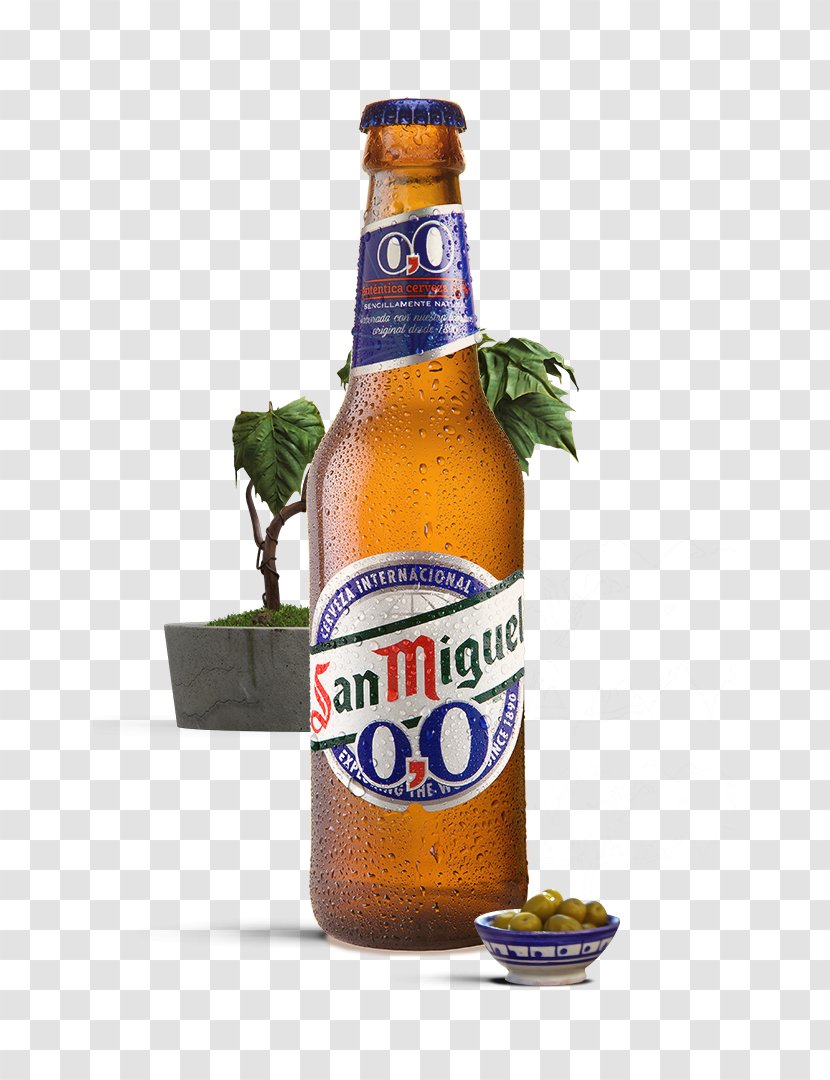 San Miguel Beer Low-alcohol Cervezas Mahou-San Group - Alcoholic Drink Transparent PNG