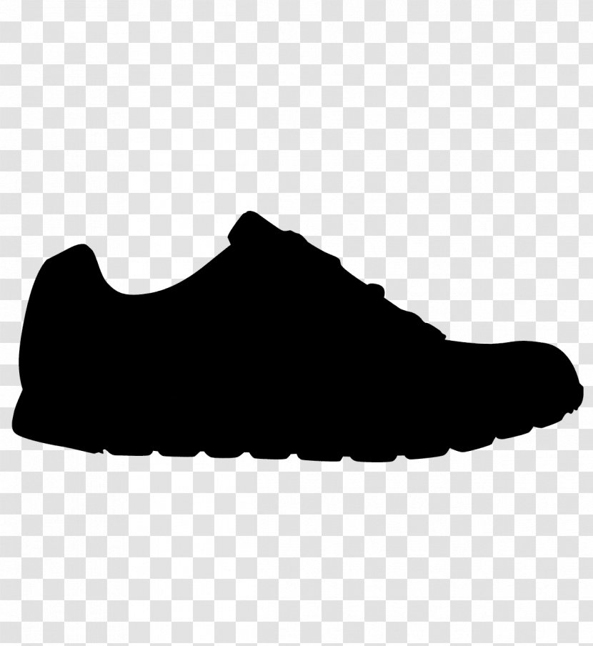 Footwear Black White Shoe Outdoor - Walking - Logo Transparent PNG