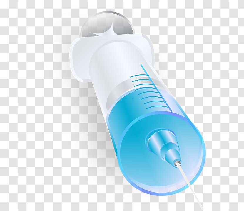 Syringe Hypodermic Needle Clip Art - Insulin Pump - Doctor Transparent PNG