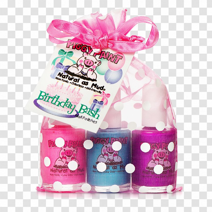 Piggy Paint Nail Polish Gift Birthday Child Transparent PNG