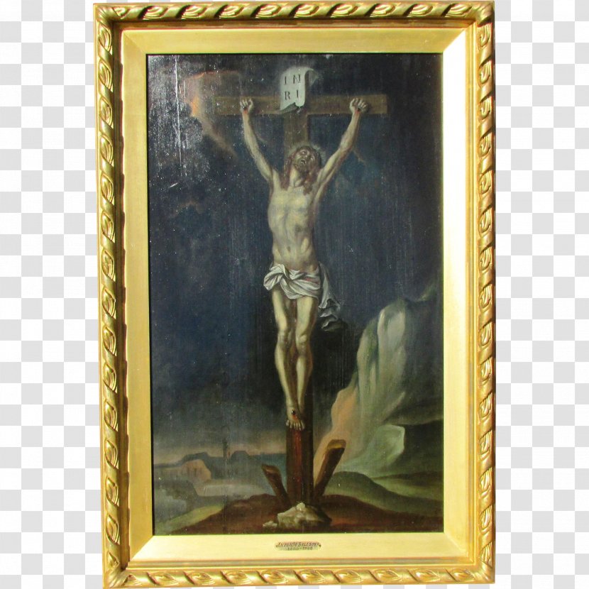 Crucifix Painting Picture Frames Photography Art - Crucifixion Transparent PNG