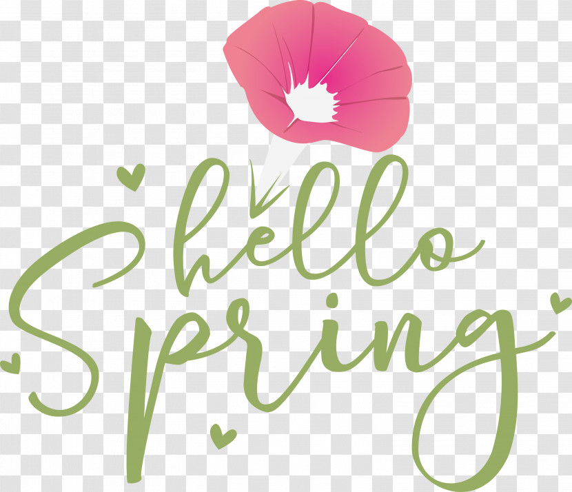 Hello Spring Spring Transparent PNG