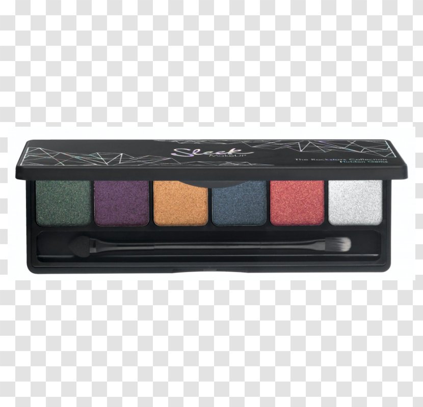 Eye Shadow Cosmetics Rouge Color Sleek MakeUP Eyeshadow Palette - Face Powder - Gemstone Transparent PNG