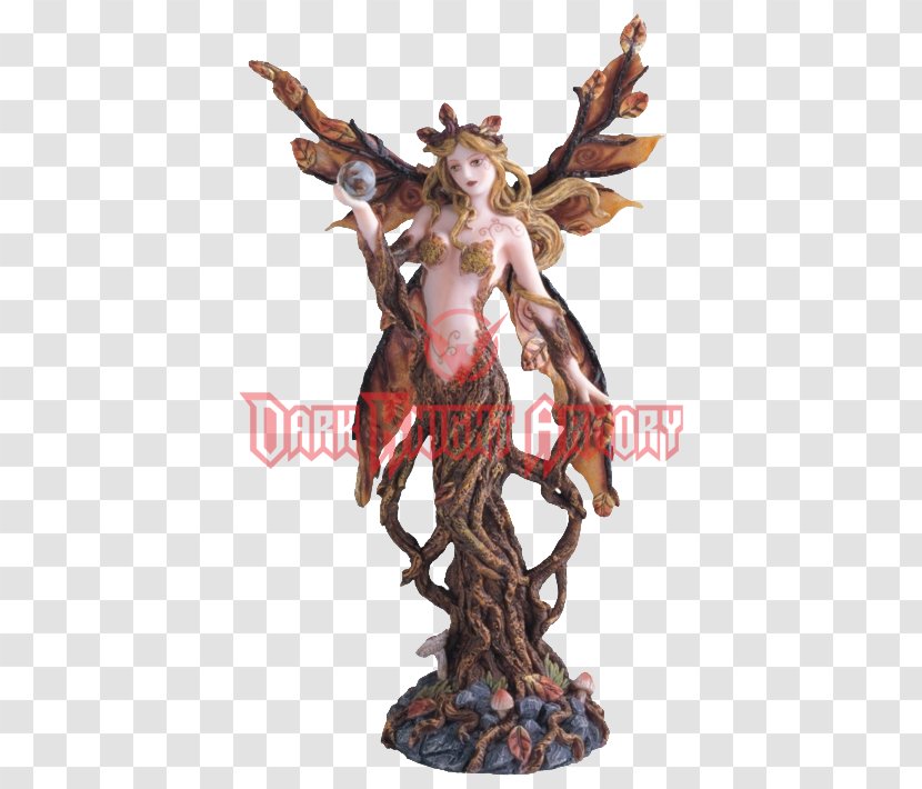 Dryad Fairy Statue Figurine Sculpture - Collectable Transparent PNG