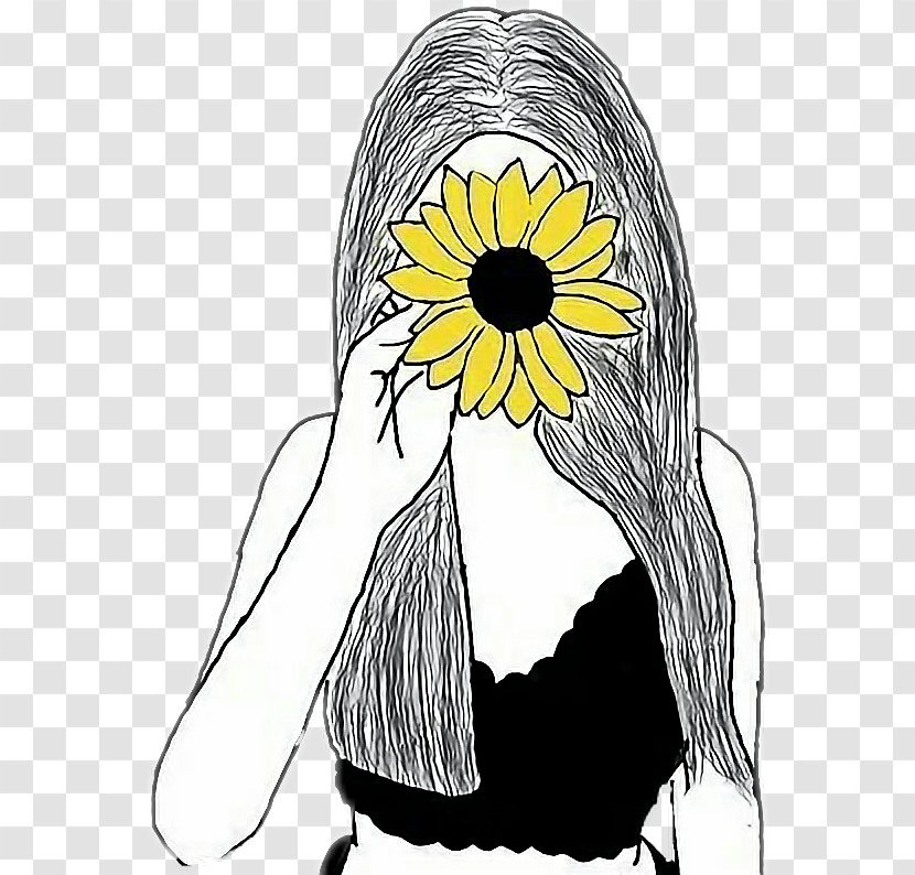 Drawing Of Family - Camomile - Coloring Book Daisy Transparent PNG