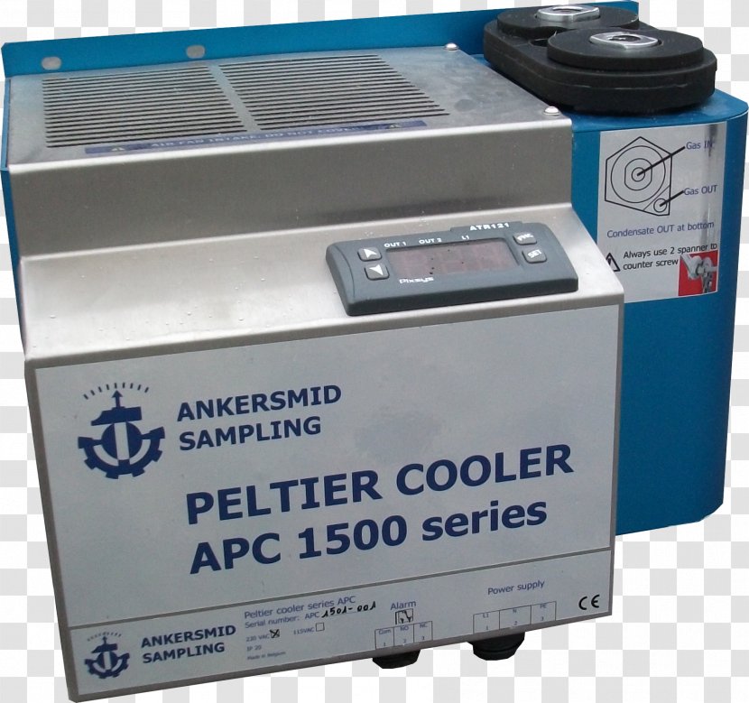 Thermoelectric Cooling Gas Cooler Heat Exchanger Continuous Emissions Monitoring System - Refrigeration Transparent PNG