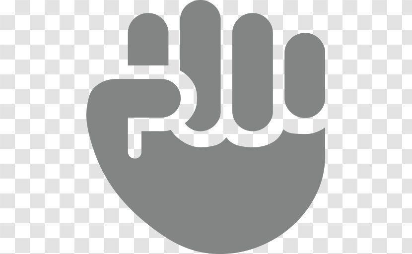 Raised Fist Emoji Symbol Hand Transparent PNG