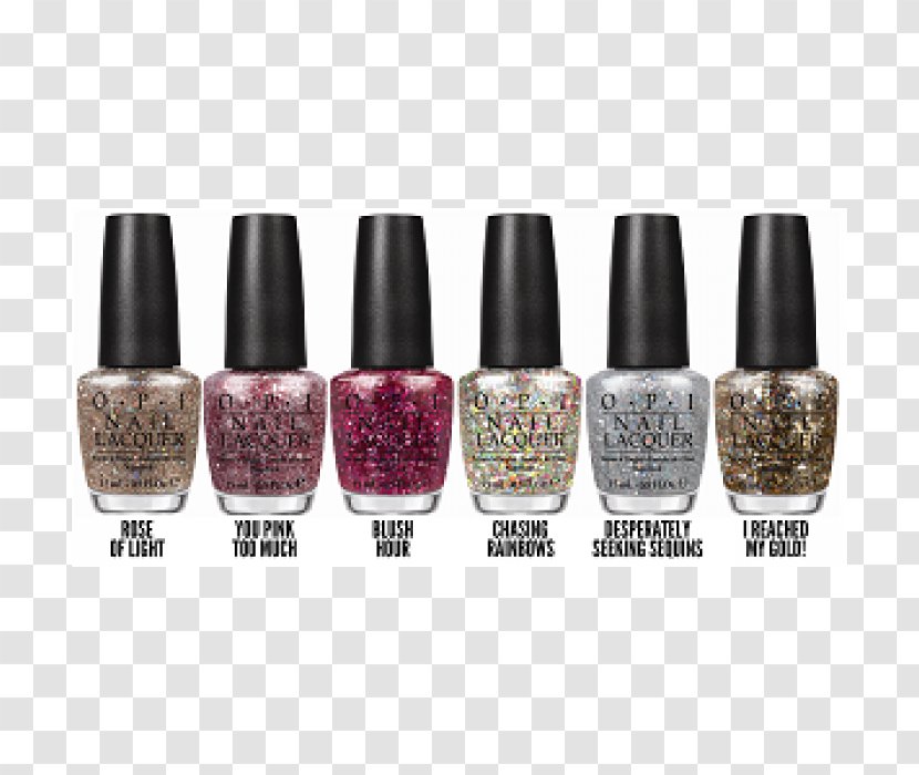 OPI Products Nail Polish Glitter Lacquer - Care Transparent PNG