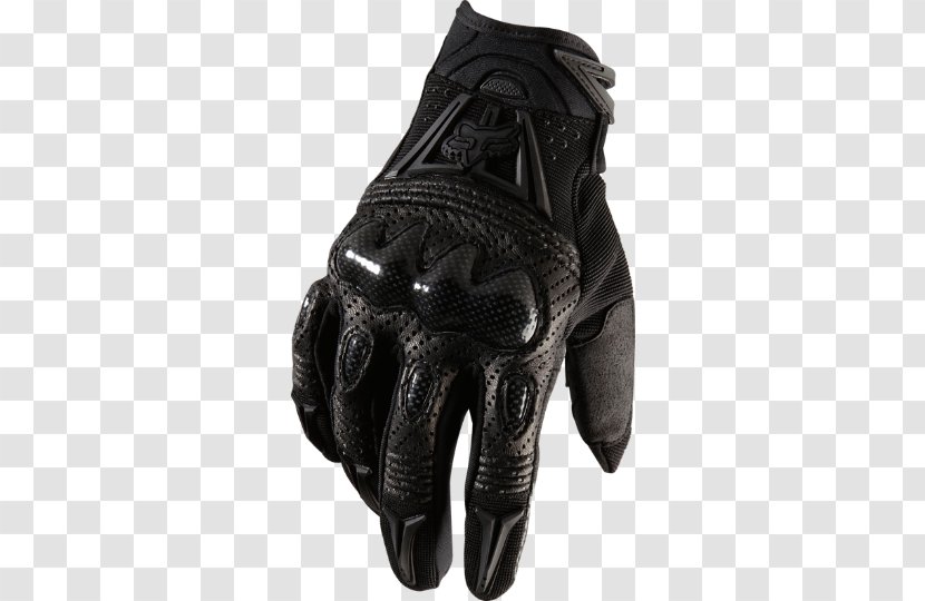 FOX Bomber Motocross Gloves Fox Racing Motorcycle - Safety Glove Transparent PNG