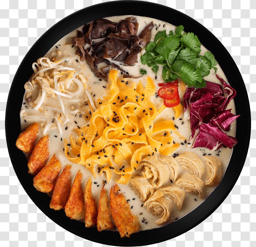 Vegetarian Cuisine Ramen Japanese Korean Asian - Shiitake - Food Transparent PNG