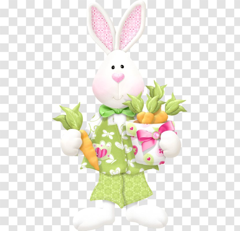 Easter Bunny Leporids European Rabbit - Egg Transparent PNG
