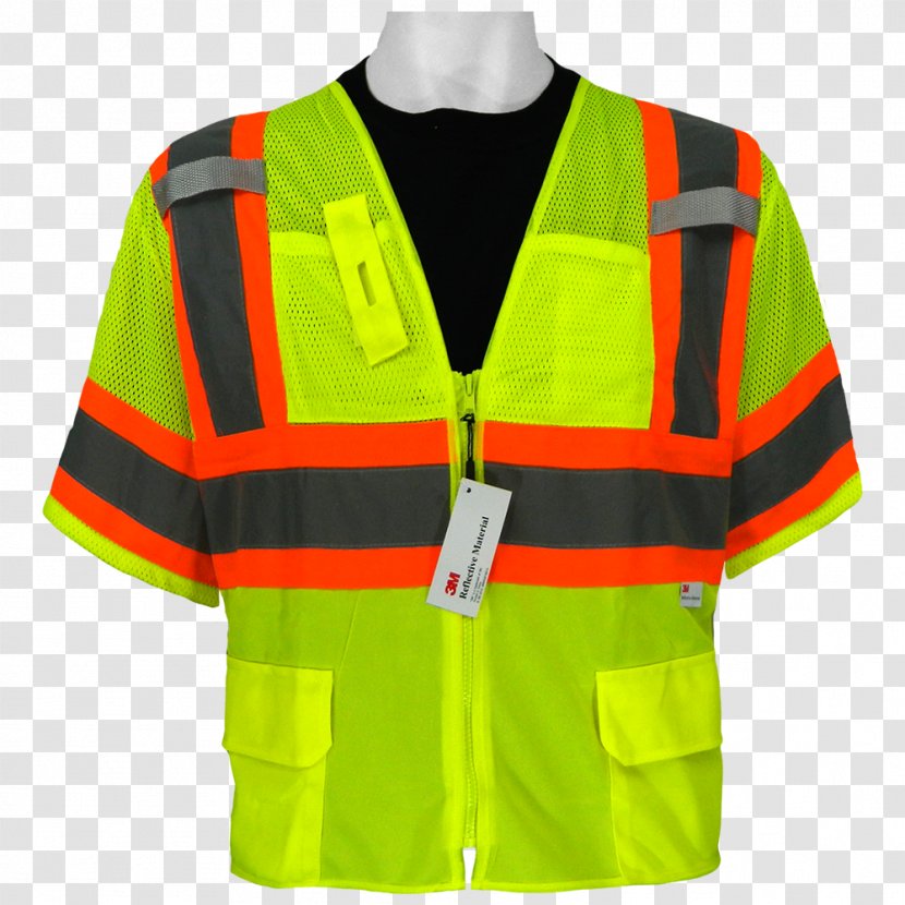 TwinSource Supply Clothing Minneapolis T-shirt Packaging And Labeling - Gilets - Safety Vest Transparent PNG