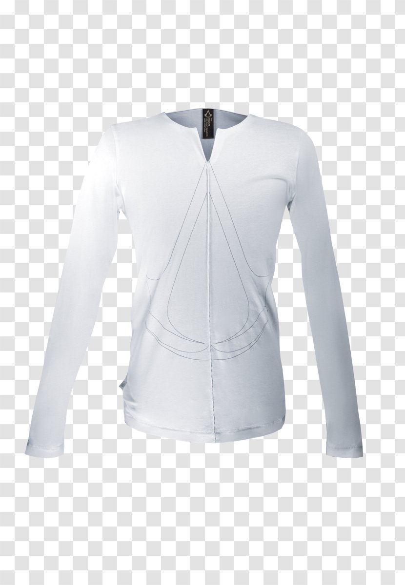 Long-sleeved T-shirt Assassin's Creed IV: Black Flag Shoulder - Neck - Carribean Transparent PNG