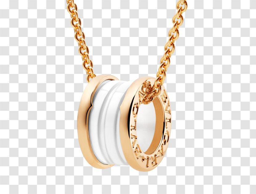 Earring Necklace Jewellery Bulgari Charms & Pendants - Metal - Gold Chain Transparent PNG