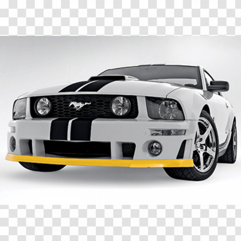 2009 Ford Mustang 2005 2014 Roush Performance - Model Car - Airline X Chin Transparent PNG