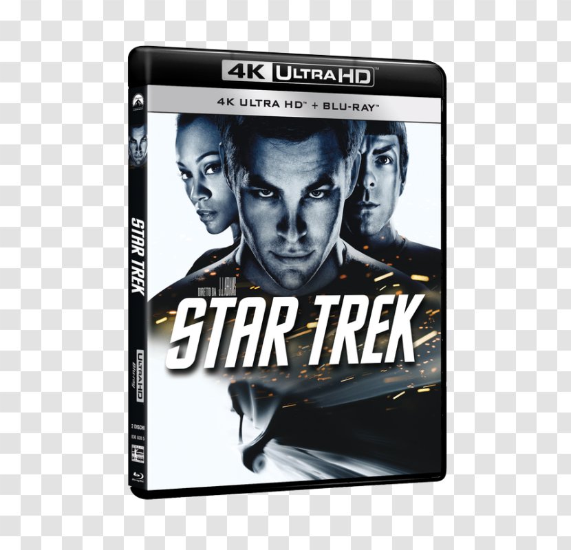 Star Trek J.J. Abrams Spock James T. Kirk DVD - Multimedia - Dvd Transparent PNG