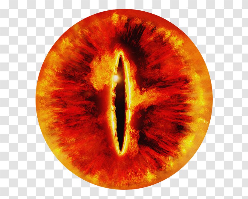 Sauron The Lord Of Rings Eye Silmarillion Gandalf - Evil Transparent PNG