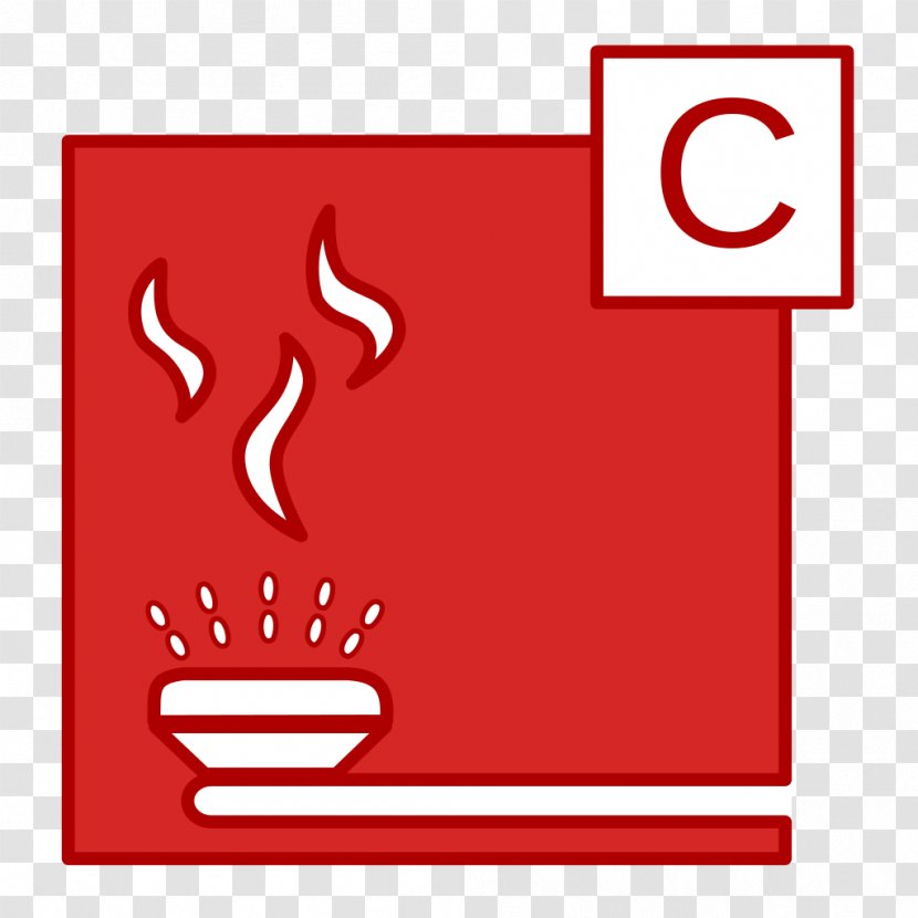 Fire Class Extinguishers Conflagration Powder - Sign Transparent PNG