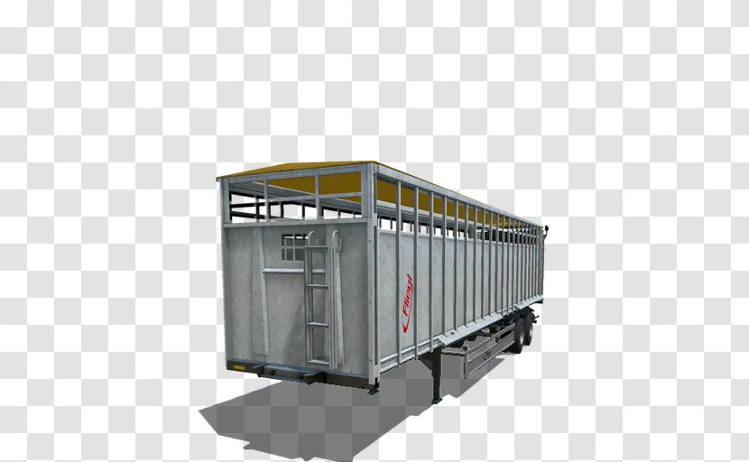 Farming Simulator 17 Thumbnail Mod Shipping Container - Freight Transport - Goods Wagon Transparent PNG
