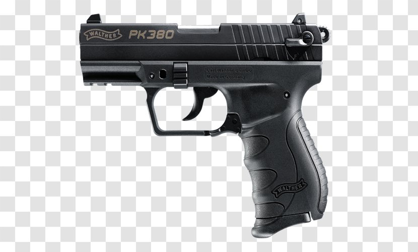 Walther PK380 .380 ACP Carl GmbH Automatic Colt Pistol Semi-automatic Firearm - Handgun Transparent PNG