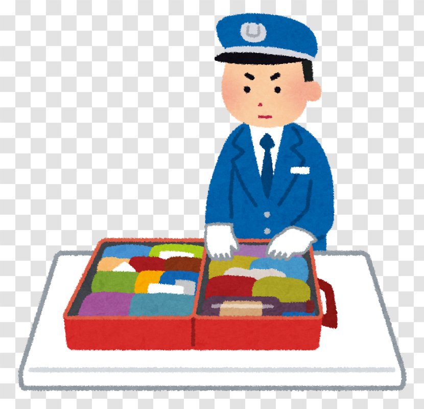 Customs Border Control Japan Cargo Travel - Airline - Zoll Transparent PNG