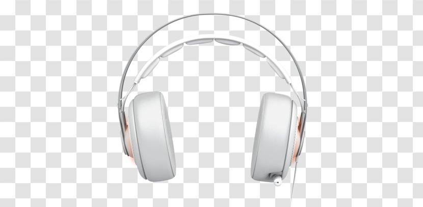 Headphones Microphone Headset SteelSeries Siberia Elite Prism - White Transparent PNG