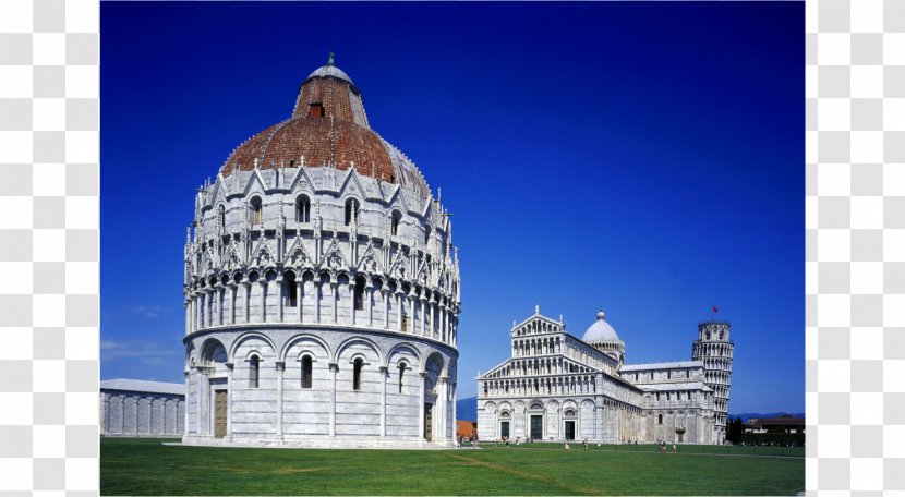 Leaning Tower Of Pisa Cathedral Florence Bell Romanesque Architecture - Church Transparent PNG