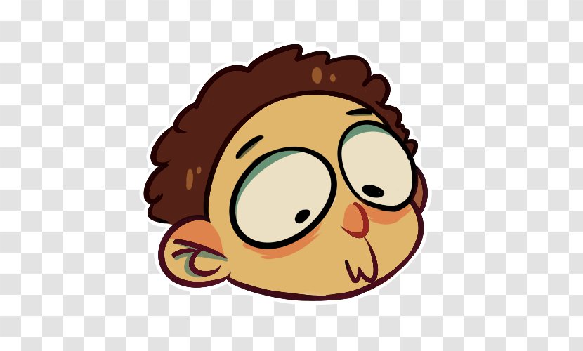 Snout Cheek Character Clip Art - Facial Expression - Rick And Morty Portal Transparent PNG