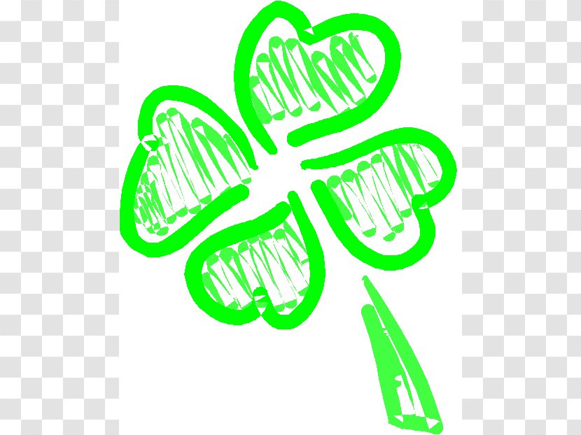 Luck Four-leaf Clover Saint Patricks Day Clip Art - Cliparts Transparent PNG