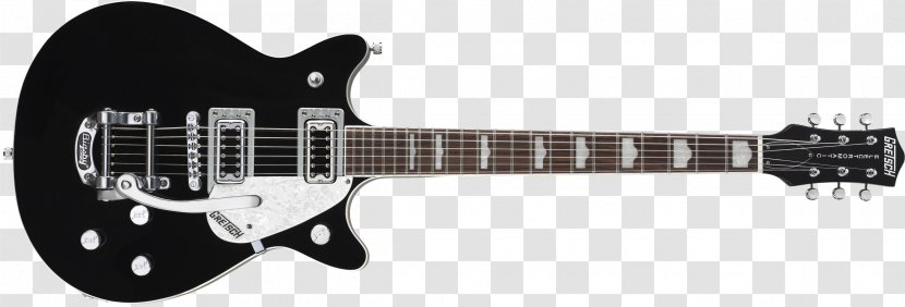 Gretsch 6128 G544T Double Jet Electric Guitar Transparent PNG
