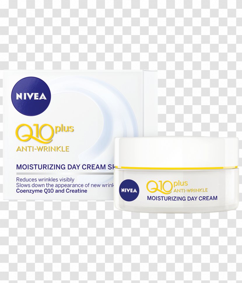 Lotion NIVEA Q10 Plus Anti-Wrinkle Day Cream Anti-aging - Moisturizer - Antiaging Transparent PNG