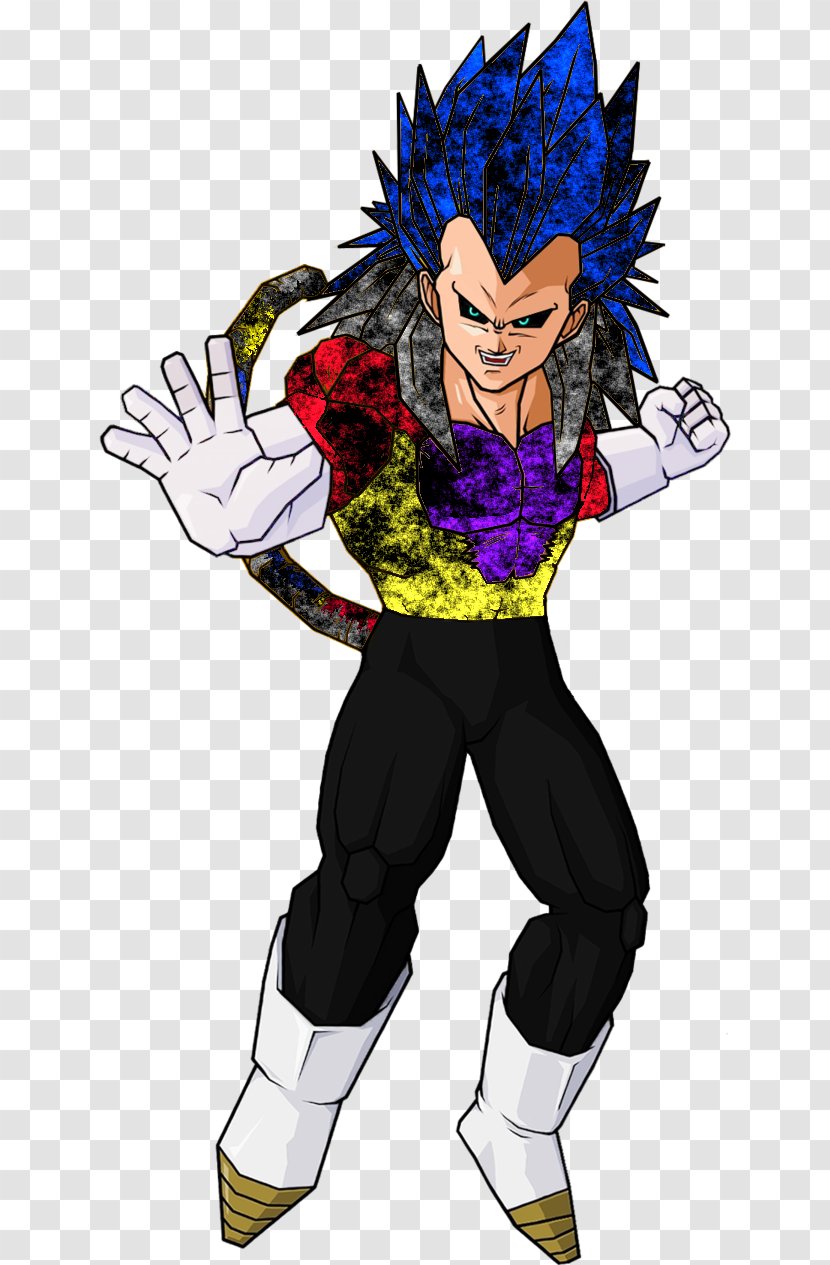 Super Saiyan Vegeta Goku Dragon Ball - Fiction Transparent PNG