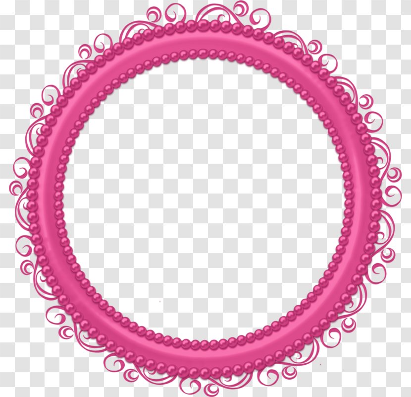 Cabochon Circle Arabesque Ring - Pink - Pattern Transparent PNG