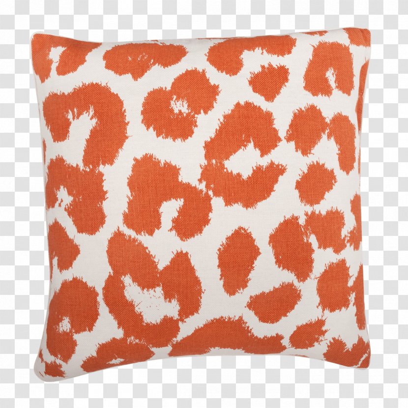 Throw Pillows Cushion Leopard Animal Print - Chenille Fabric Transparent PNG