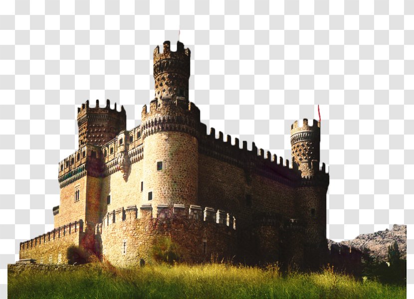 Castle Cartoon - Landmark - Palace Historic House Transparent PNG